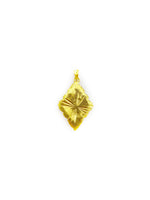 Load image into Gallery viewer, Diamond Frame Lattice Flower Pendant (24K)
