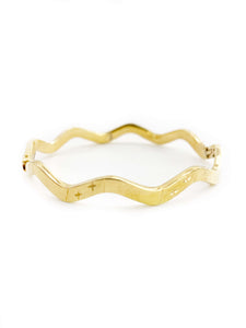 Wave Bangle (18K)