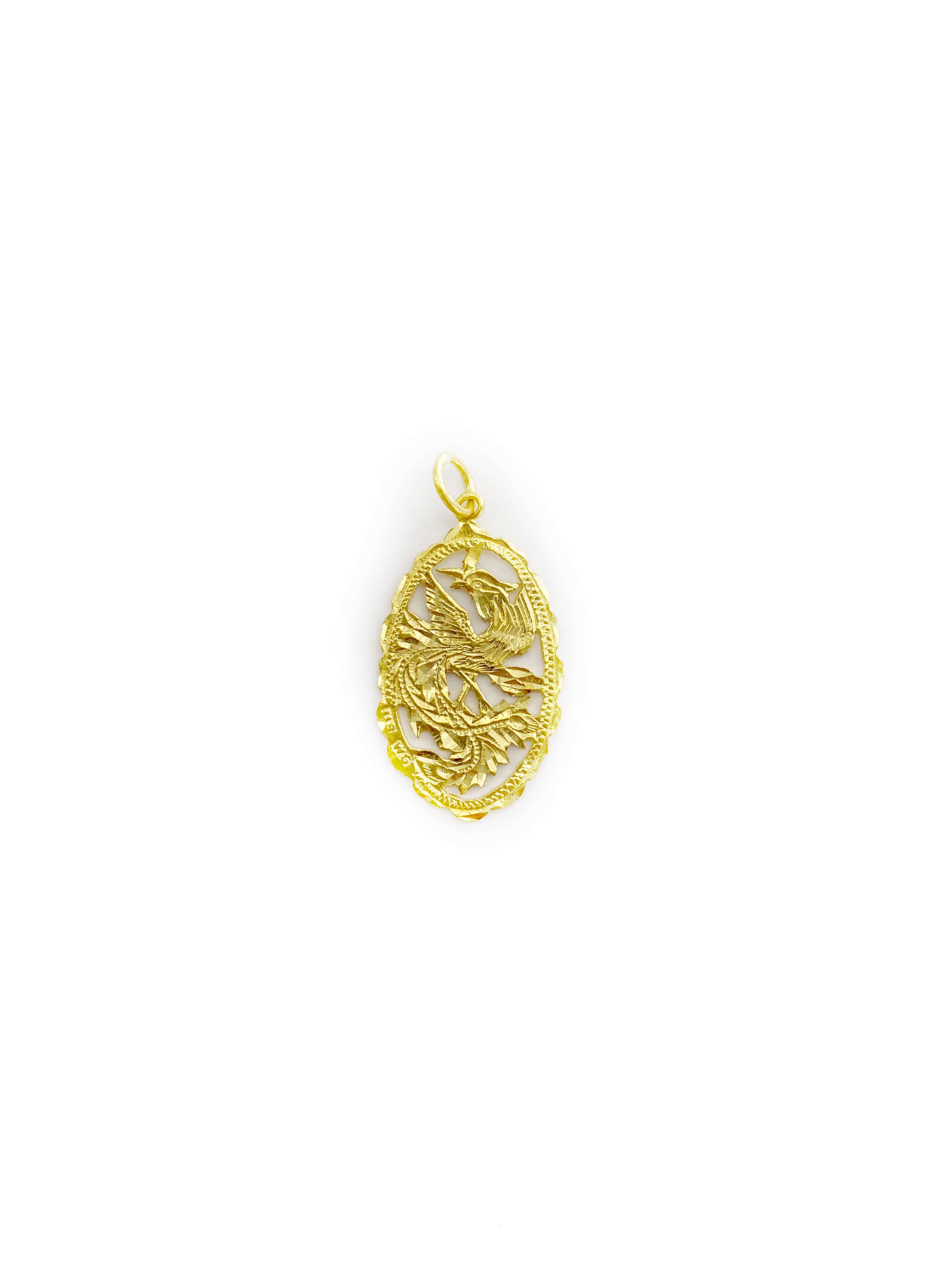 Phoenix Pendant (24K)