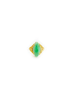 Load image into Gallery viewer, Marquise Jade Ring (18K)
