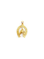 Load image into Gallery viewer, Horseshoe Pendant (18K)
