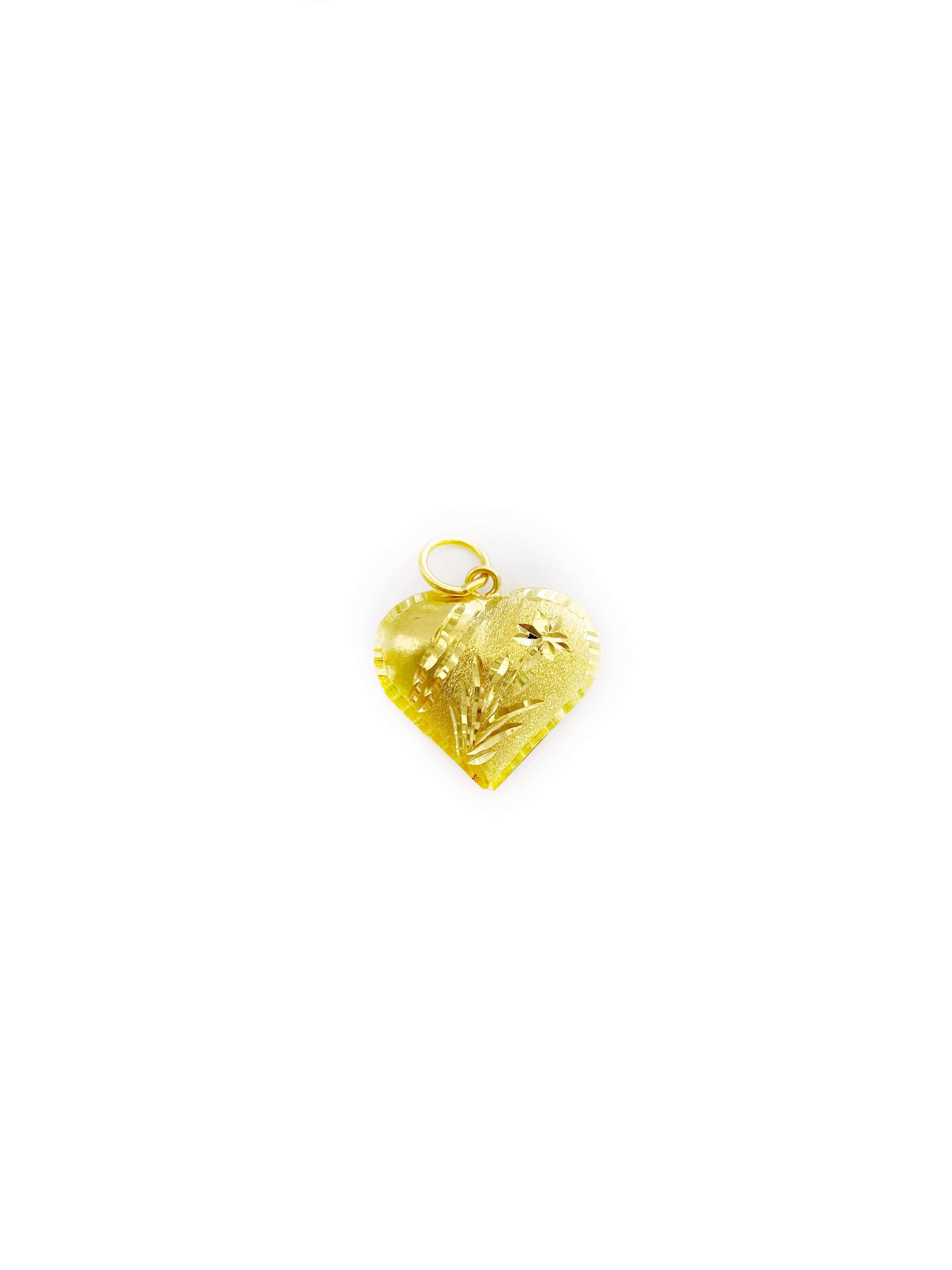 Heart Pendant (24K)