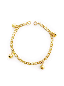 Bell Charm Bracelet (18K)