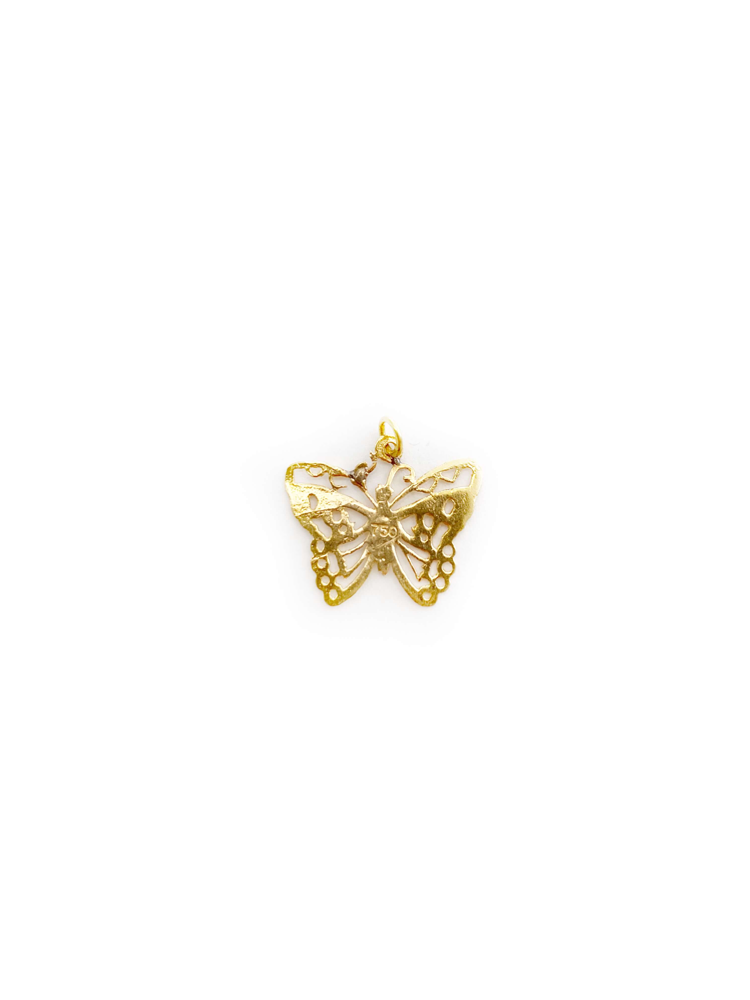 Butterfly Pendant (18K)