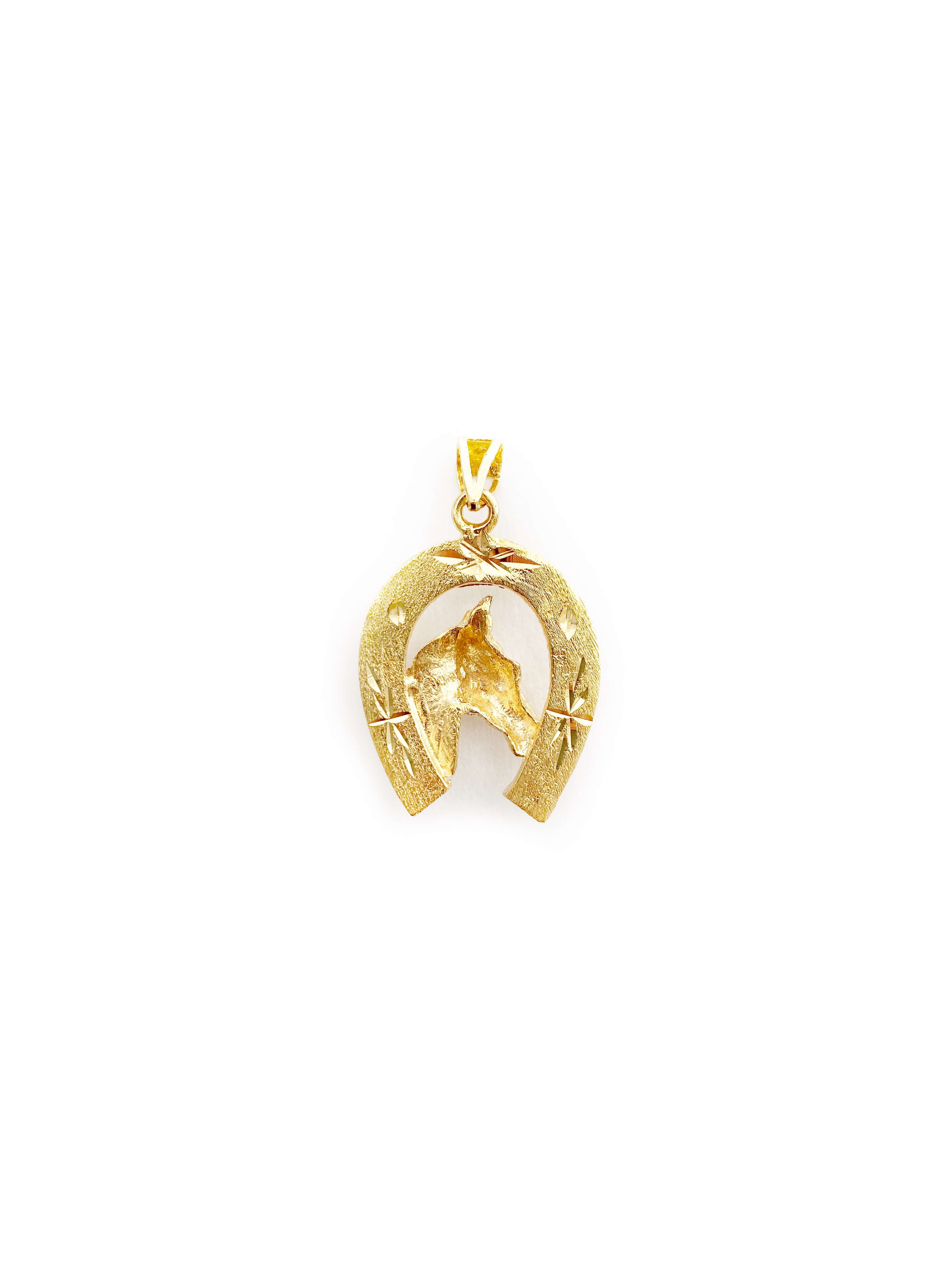 Horseshoe Pendant (18K)