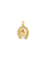 Load image into Gallery viewer, Horseshoe Pendant (18K)
