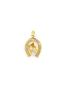 Horseshoe Pendant (18K)