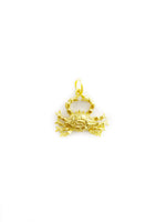 Load image into Gallery viewer, Crab Pendant (24K)
