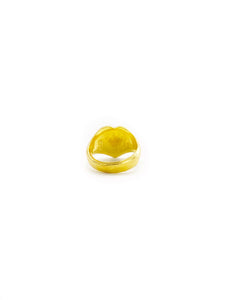 Heart Signet Ring (24K)