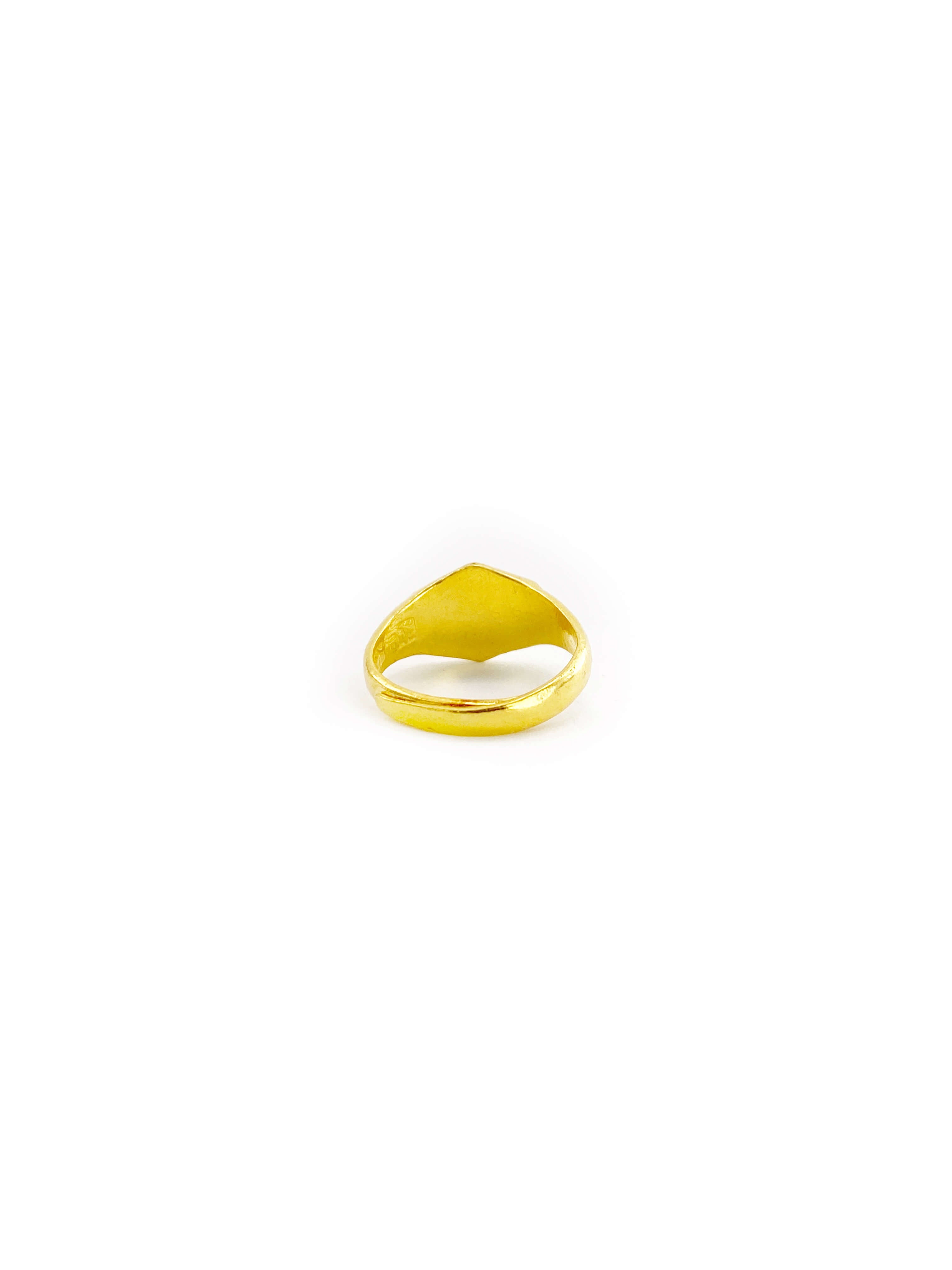 Geometric Ring (24K)