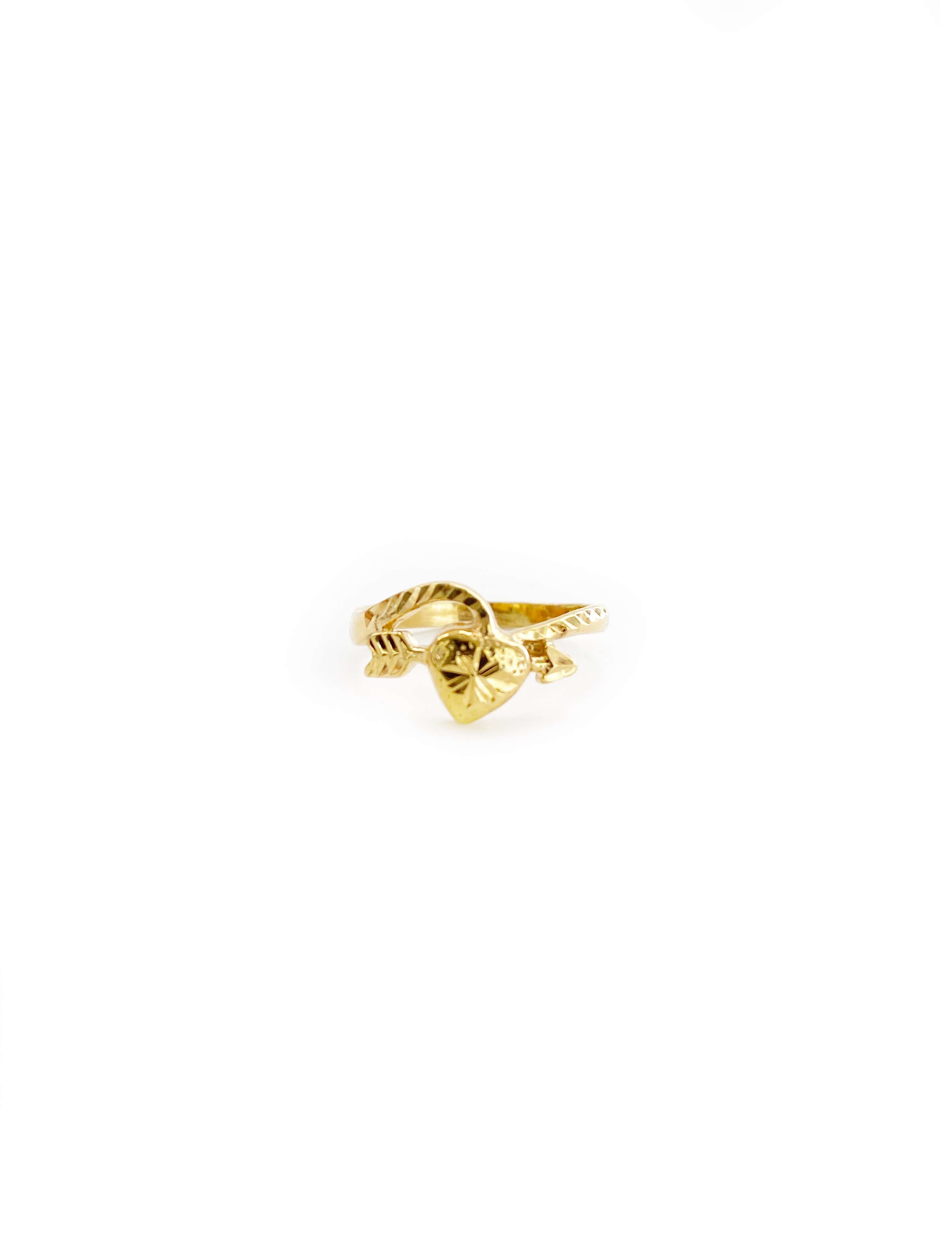 Cupid's Heart Ring (18K)