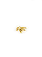 Load image into Gallery viewer, Cupid&#39;s Heart Ring (18K)
