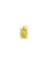 Load image into Gallery viewer, Rectangular Buddha Pendant (24K)
