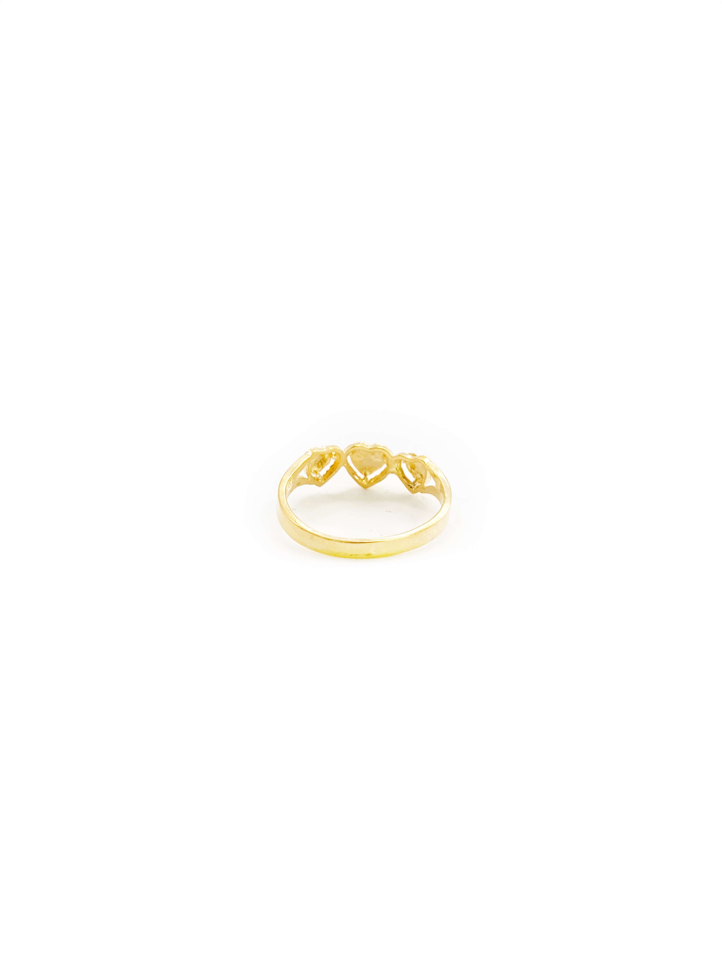 Triple Hearts Ring (18K)