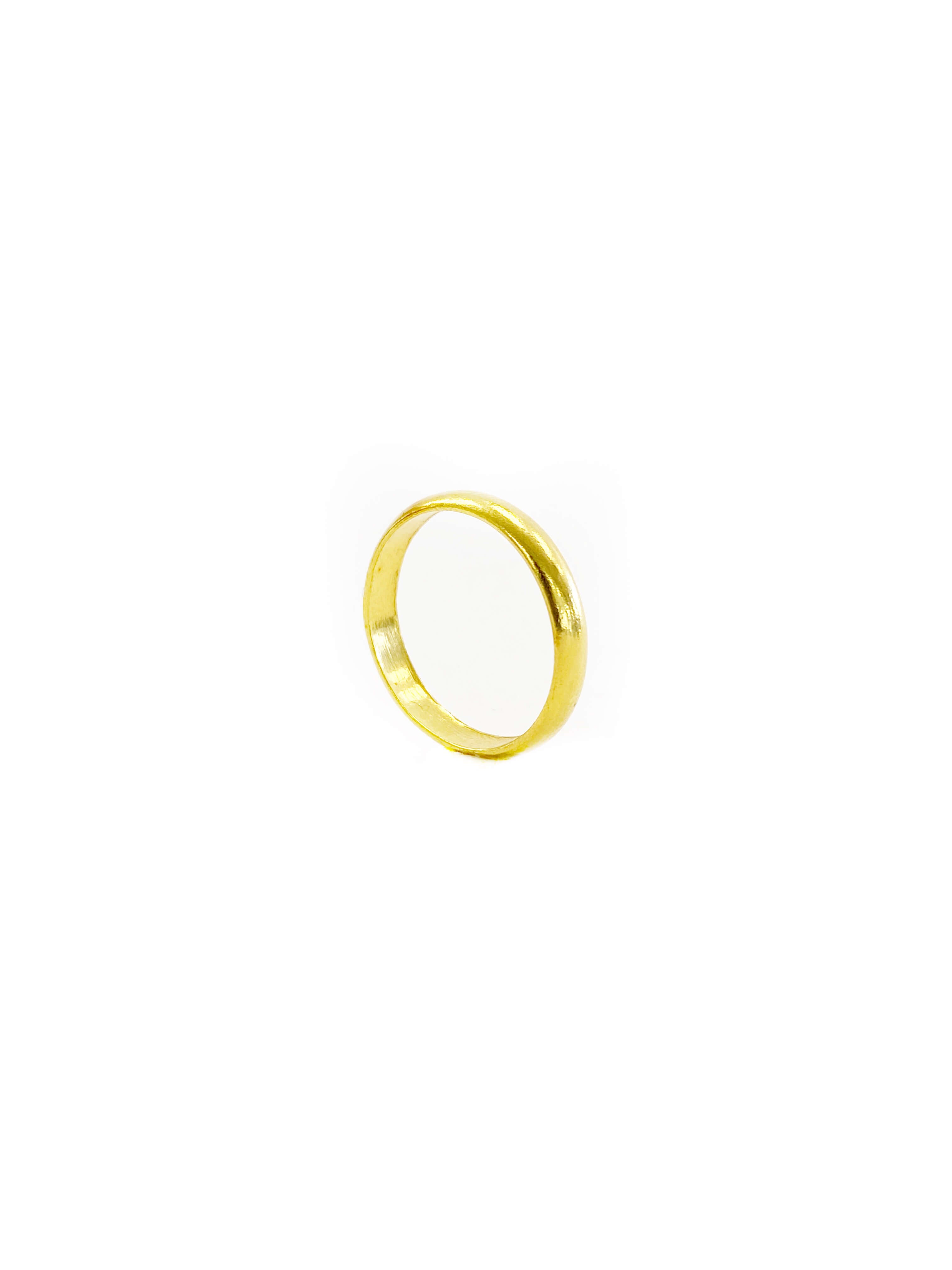 Plain Band 3mm (24K)