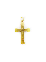 Load image into Gallery viewer, Wide Cross Pendant (18K)
