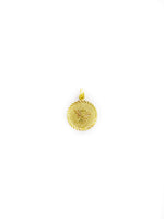 Load image into Gallery viewer, Circular Initial Pendant (24K)
