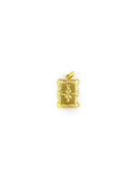 Load image into Gallery viewer, Rectangular Buddha Pendant (24K)
