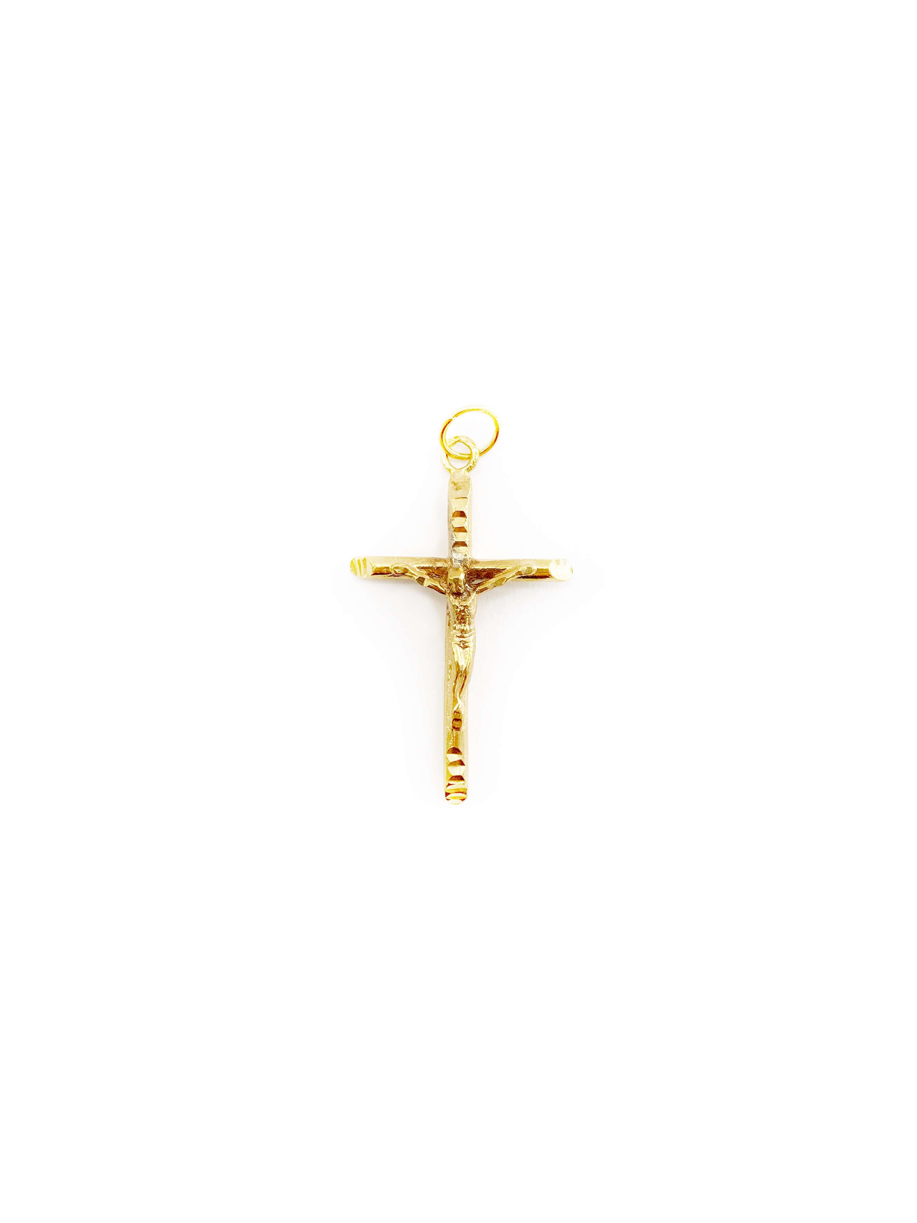 Classic Cross Pendant (18K)