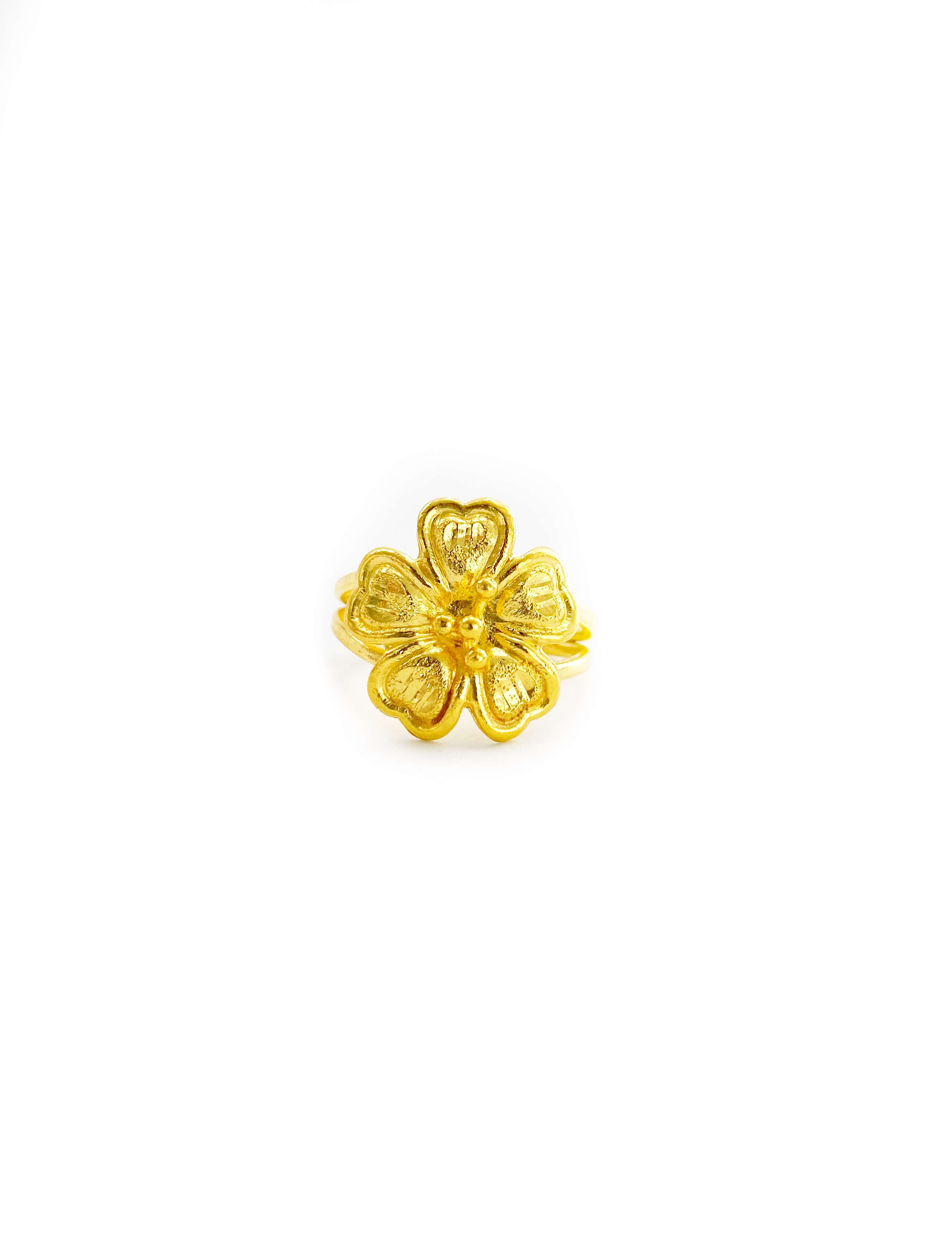 Orchid Ring (24K)