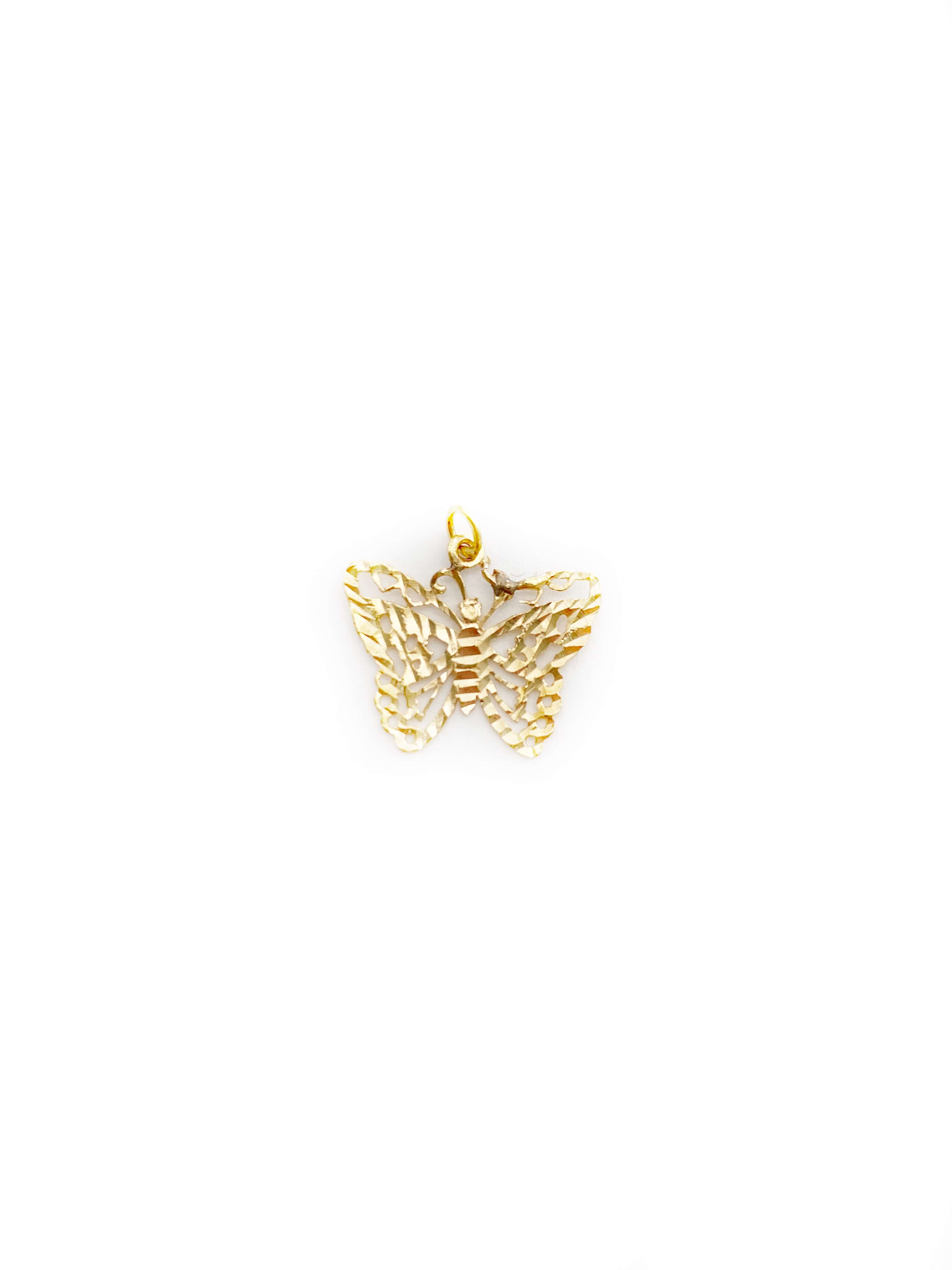 Butterfly Pendant (18K)