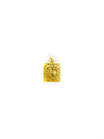 Load image into Gallery viewer, Rectangular 3D Initial Pendant (24K)
