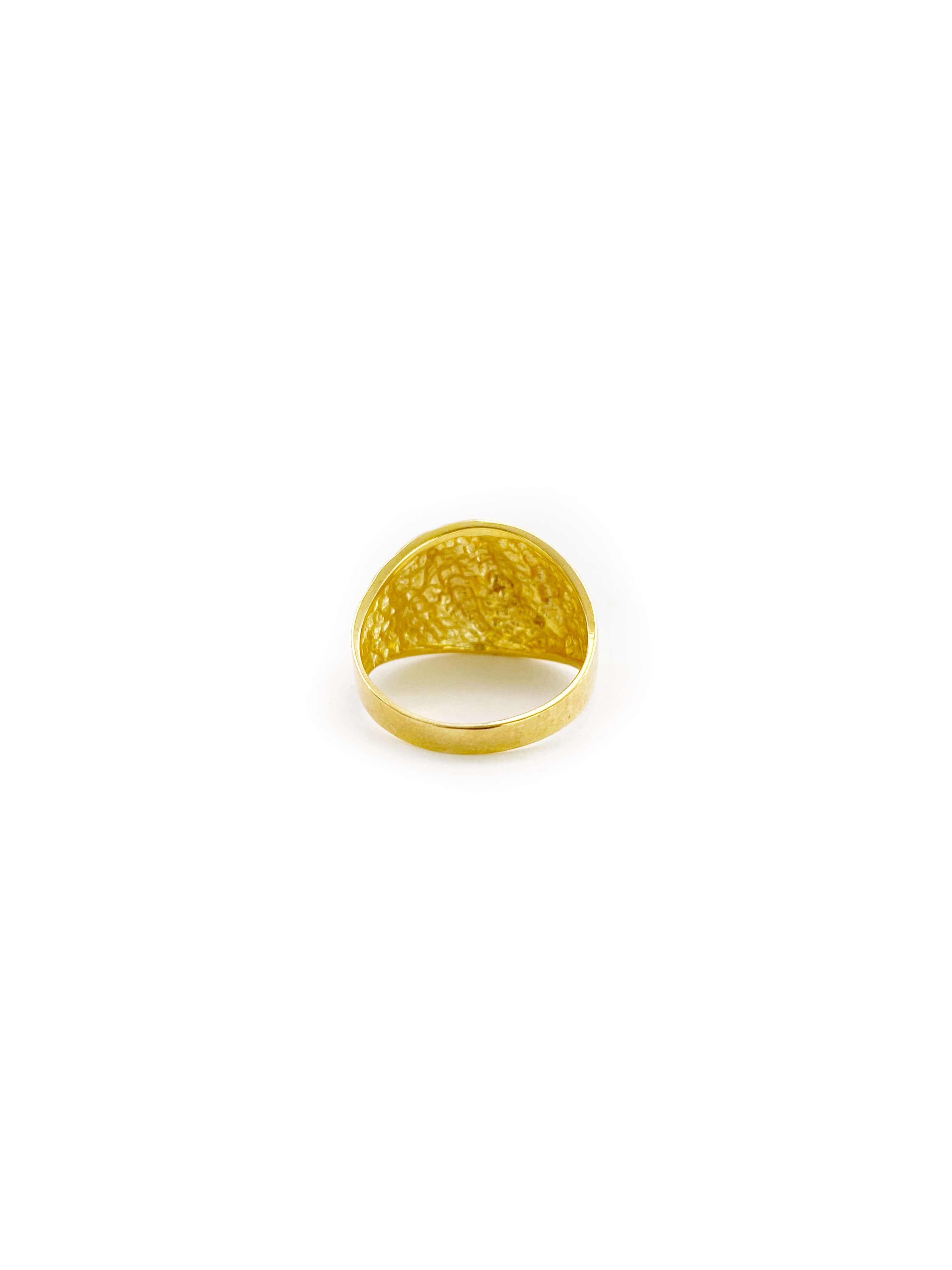 Croissant Style Ring (18K)