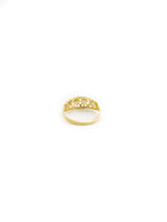 Load image into Gallery viewer, Diamond-Cut Star Motif Ring (18K)
