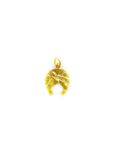 Horseshoe Pendant (24K)