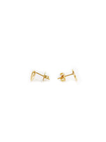 Load image into Gallery viewer, Heart Stud Earrings (18K)
