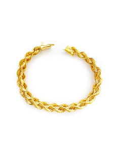 Double Rope Chain Bracelet (18K)