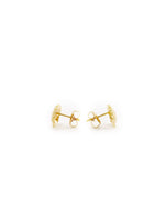 Load image into Gallery viewer, Shell Stud Earrings (18K)
