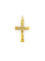 Load image into Gallery viewer, Wide Cross Pendant (18K)
