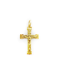 Wide Cross Pendant (18K)