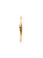 Load image into Gallery viewer, Twisted Oval Bangle (18K)
