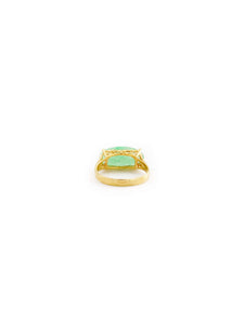 Ellipse Jade Ring (18K)