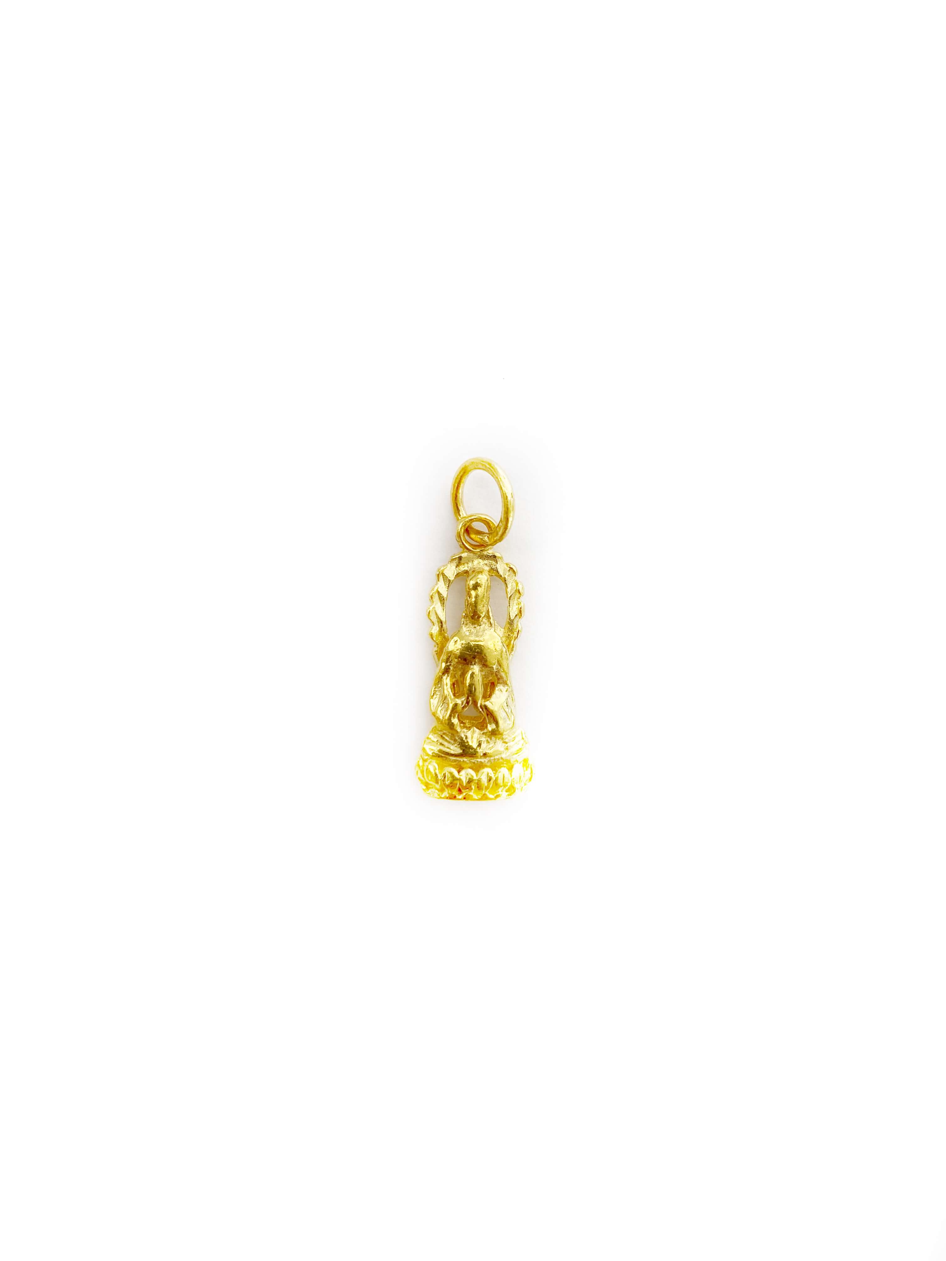 Lady Buddha Pendant (24K)