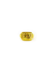 Lucky Signet Ring (24K)