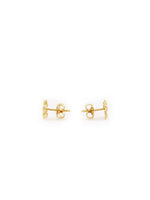 Load image into Gallery viewer, Flower Stud Earrings (18K)
