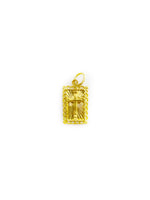 Load image into Gallery viewer, Rectangular Cross Pendant (24K)
