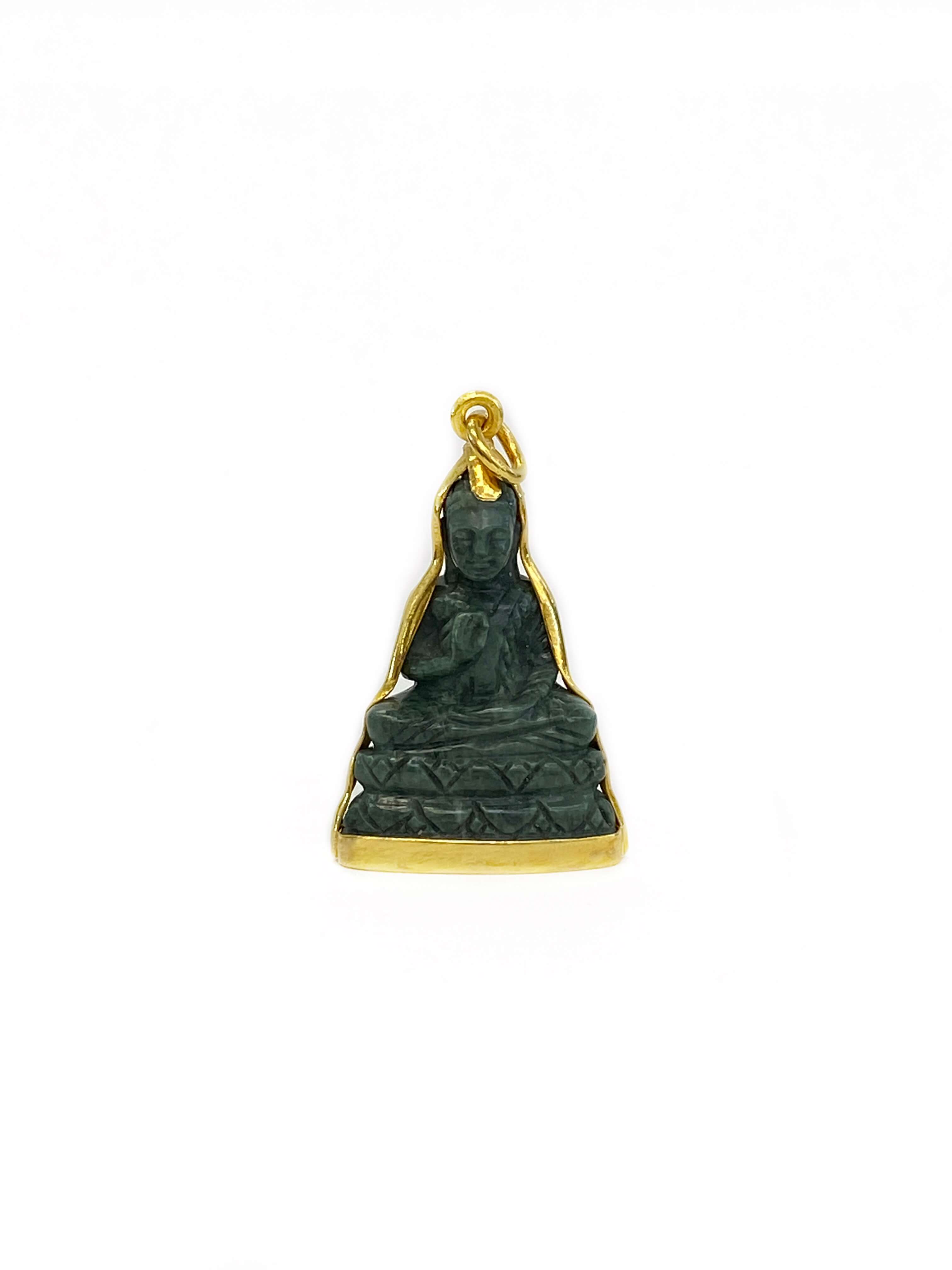 Aventurine Green Buddha Wrap (24K)