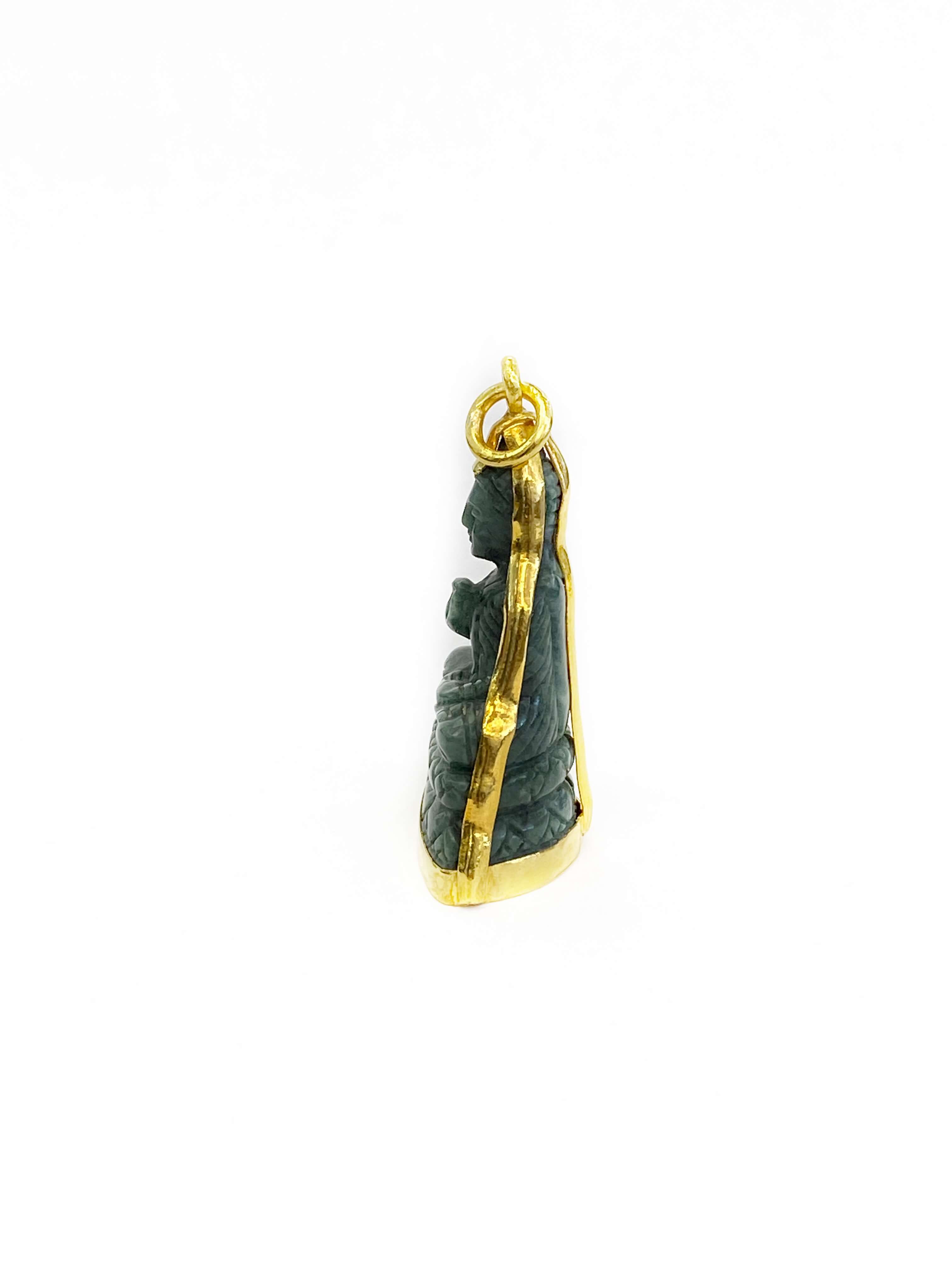 Aventurine Green Buddha Wrap (24K)