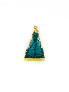 Aquamarine Blue Buddha Wrap (24K)