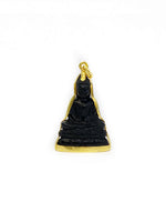 Load image into Gallery viewer, Black Onyx Buddha Wrap (24K)
